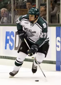 Derek Grant scored MSU's goal in a tie with Notre Dame