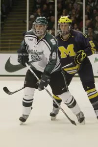 Daultan Leveille had the MSU goal on Sunday
