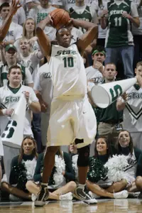 Delvon Roe has recorded a double-double in MSU's last two games.