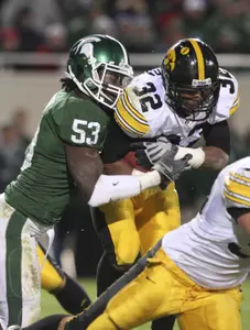 Greg Jones leads the nation in tackles with 109 this season.
