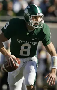 Kirk Cousins threw for 353 yards passing, the seventh-best single-game total in MSU history.