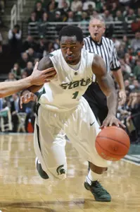 Kalin Lucas and the Spartans will meet Texas at 7 p.m. on Tuesday in Austin, Texas.