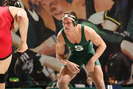 Senior Nick Palmieri went 2-1 on Tuesday at the Midlands Championships.