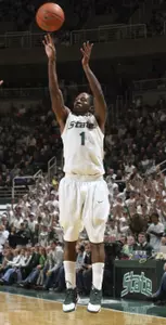 Kalin Lucas scored 23 vs. Penn State.