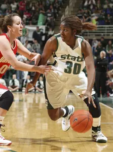 Redshirt junior Lykendra Johnson has averaged 10.5 points and 8.3 rebounds her last six games.