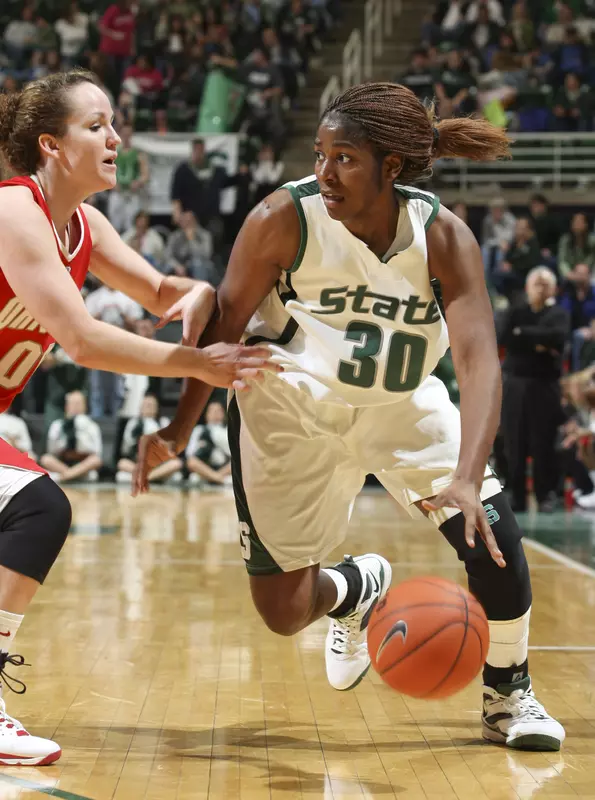 Redshirt junior Lykendra Johnson has averaged 10.5 points and 8.3 rebounds her last six games.