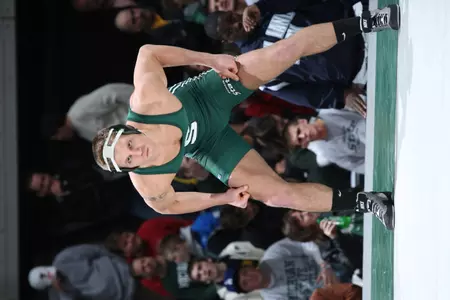 MSU junior Nick Palmieri notched one of the Spartans' three victories against Penn State on Friday night.