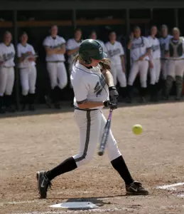 Sophomore Lindsey Hansen hit her second career home run against Georgetown
