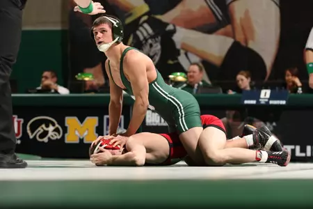 MSU redshirt freshman Eric Olanowski earned one of the Spartans' five wins on Thursday night.