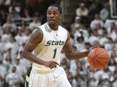 Kalin Lucas scored seven points and was 3-for-3 from the field in the final four minutes of the game in the win over Wisconsin.