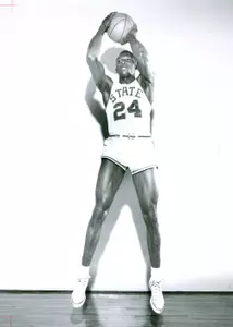 Johnny Green led the Spartans in rebounding for three straight years from 1956-59, averaging a career-best 17.8 rebounds as a junior.