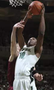 Delvon Roe and the Spartans host Indiana on Saturday afternoon.