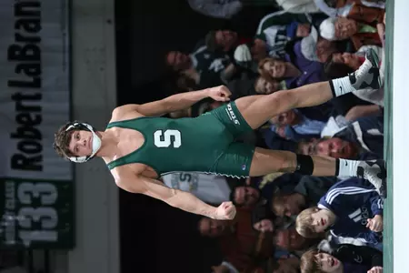 Ian Hinton is one of five Spartans heading to the NCAA Wrestling Championships.