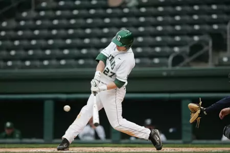 Jeff Holm and the Spartans host Oakland at 3:05 p.m. at Oldsmobile Park on Friday.