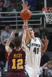Junior Allyssa DeHaan and the Spartans begin NCAA Tournament action on Sunday at 12 p.m. inside the Breslin Center.