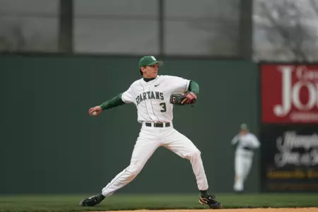 Jonathan Roof went 2-for-3 with two runs scored and two RBIs vs. Oakland on Saturday.