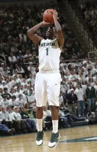 Kalin Lucas and the Spartans face the Kansas Jayhawks in the Sweet 16 on Friday night.