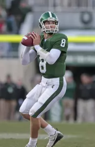 Kirk Cousins completed 74 percent of his passes (32-for-43) as a red-shirt freshman in 2008.