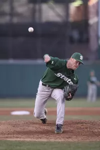 Max Miller struck out three in two innings of work on Thursday.