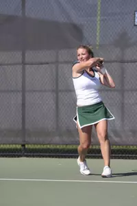 Sophomore Whitney Wilson ended the season with a team-high 21 wins.