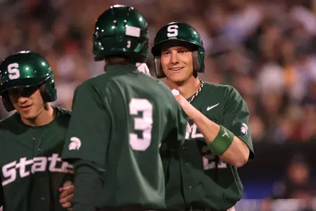 Chris Roberts and the Spartans will play game one against the Hawkeyes at 7 p.m. ET on Friday.