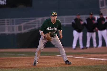 Jeff Holm and the Spartans will play two against the Eagles on Wednesday at 2:05 p.m.