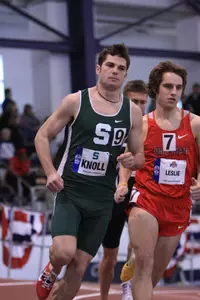 <i>Shane Knoll is the school indoor record holder in both the mile run and the 800m run.</i>