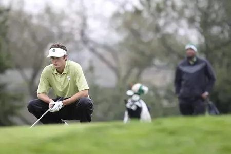 Junior Jack Newman is a shot out of first place after 36 holes at the 2009 Big Ten Championship.