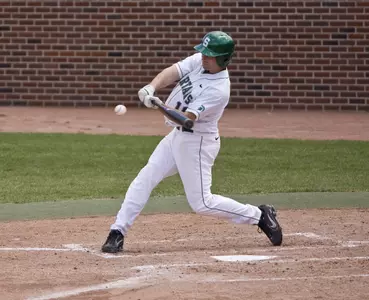 Eli Boike hit his eighth home run of the year in MSU's 12-9 loss.