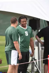 <i>Lonnie Pugh finished as the top freshman in the nation in the discus throw.</i>