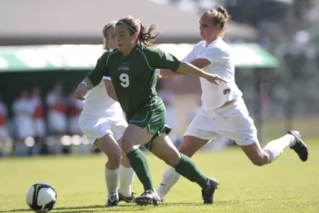 Senior Lauren Hill and the Spartans willl open the season Aug. 26 against Oakland at DeMartin Stadium.