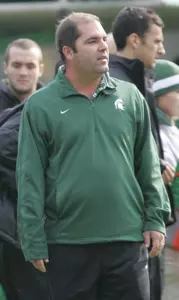 Head coach Damon Rensing and the Spartans will play seven teams that were a part of last year's NCAA tourney.