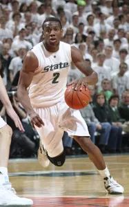 Raymar Morgan is one of two Spartans to appear on the list of 50 preseason candidates for the John R. Wooden Award.