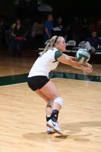 Redshirt Freshman Mandi Karaba made her Spartan debut, tallying four digs in a win over No. 12 USC.