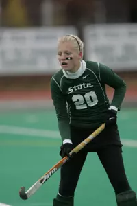 Jantine Steinmetz had three goals onthe weekend, including two against Duke