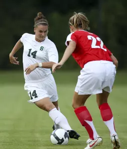 Cara Freeman and the Spartans will host Detroit on Tuesday at 4 p.m.