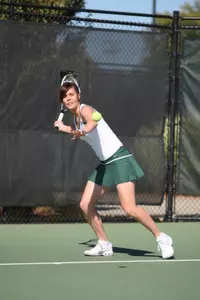Freshman Amy Barton was the only Spartan to advance to further play in the Red Draw.