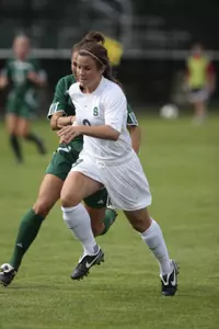 Lauren Hill scored her fourth goal of the seaon in Thursday night's game.