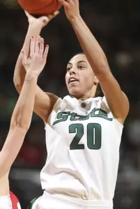 Junior Brittney Thomas has averaged 10.3 points, 5.3 rebounds, 4.0 assists and 2.3 steals over her last three games.