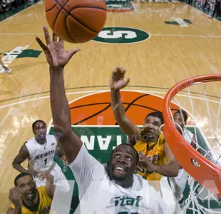 Draymond Green came up with big plays at winning time for the Spartans.
