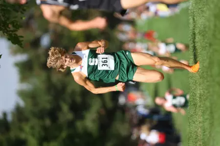 Senior Spencer Beatty and the Spartans will face nine ranked teams in the latest USTFCCCA rankings this weekend.