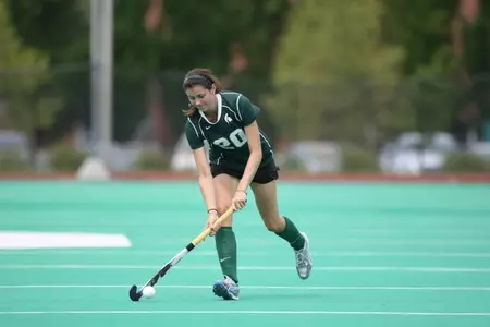 Sophomore midfielder Kristen Henn recorded her ninth goal of the season in MSU's 2-1 victory over Northwestern.