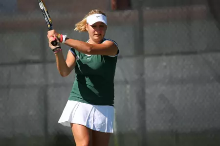 Freshman Valentina Rusakova has tallied three singles victories so far this weekend.