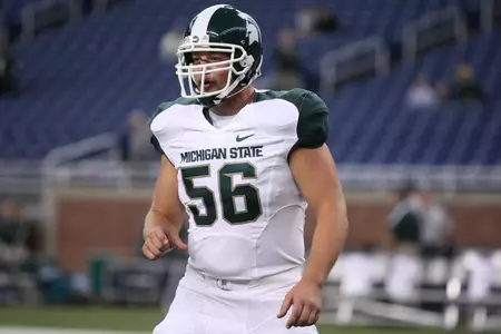Alex Shackleton has been MSU's starting long snapper the past four seasons.