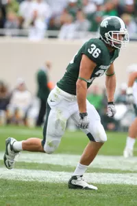Jon Misch has showed he's talented on and off the field during his career at Michigan State.