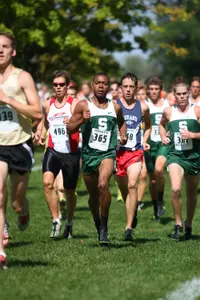 Shaka Dukes placed fifth for the Spartans in the men's 5k race at the EMU Fall Classic. with a time of 15:37.3.