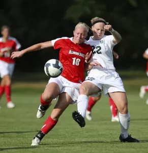 Senior defender Courtney Shegos