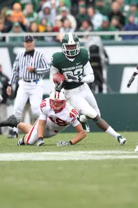 Keshawn Martin returned a 74-yard punt for a touchdown in MSU's win against Wisconsin on Saturday.