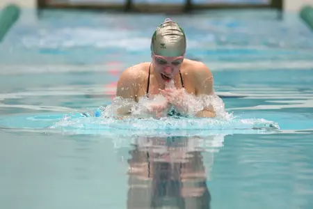 Junior Kerry Sodonis and the women swimming and diving team host Minnesota on Saturday, Oct. 9 at 11 a.m.