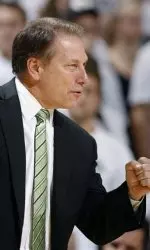 Entering his 16th season at MSU, Tom Izzo leads the Spartans against Eastern Michigan.